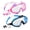 Pink Blue, variant on 2Pcs Swimming Goggles Water and Frogs Wide View Swim Goggles With Earplugs Nose Clip for Boy Girl