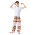 thumbnail image 2 of FORMRS Boys Pajama Pants with Pockets Size 9-10Y Kids Lounge Sleep Bottoms, Watercolor Jam, 2 of 8