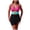 Black, variant on BOBOGOJP Women's Mesh One Piece Swimdress Swimsuit Tummy Control V Neck U Ring Bathing Suit Drawstring Sarong Swimwear Coffee for Size S