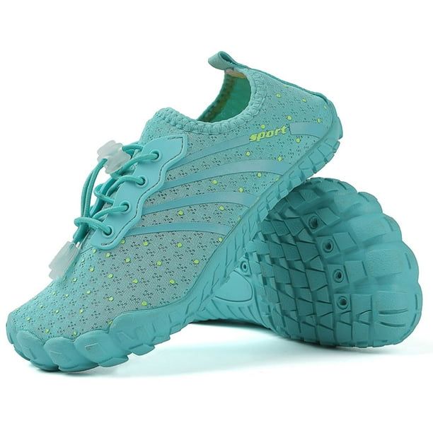 Zapatos Niños Agua Aqua Secado Rápido para Natación Surf(35 ) Azul Claro Azul