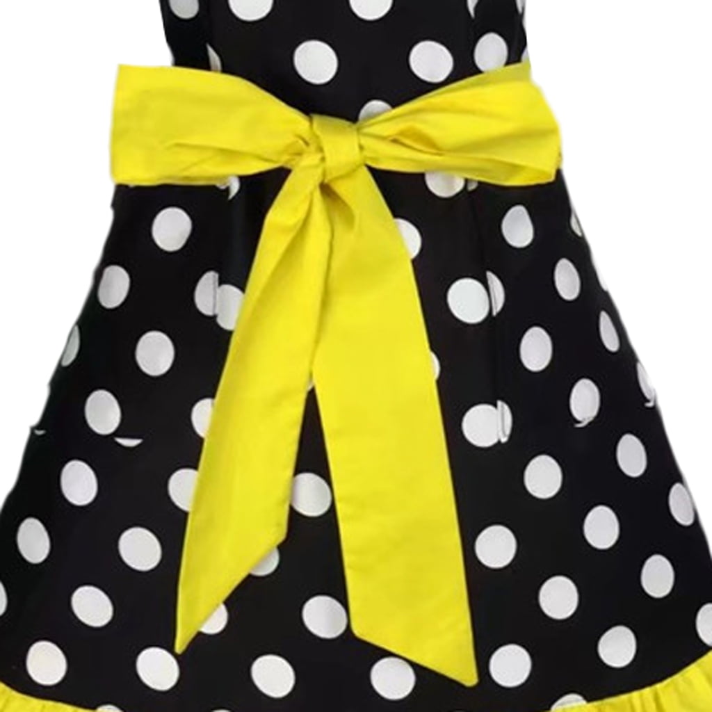 Fiocias Adjustable Kitchen Cooking s Bowknot Yellow