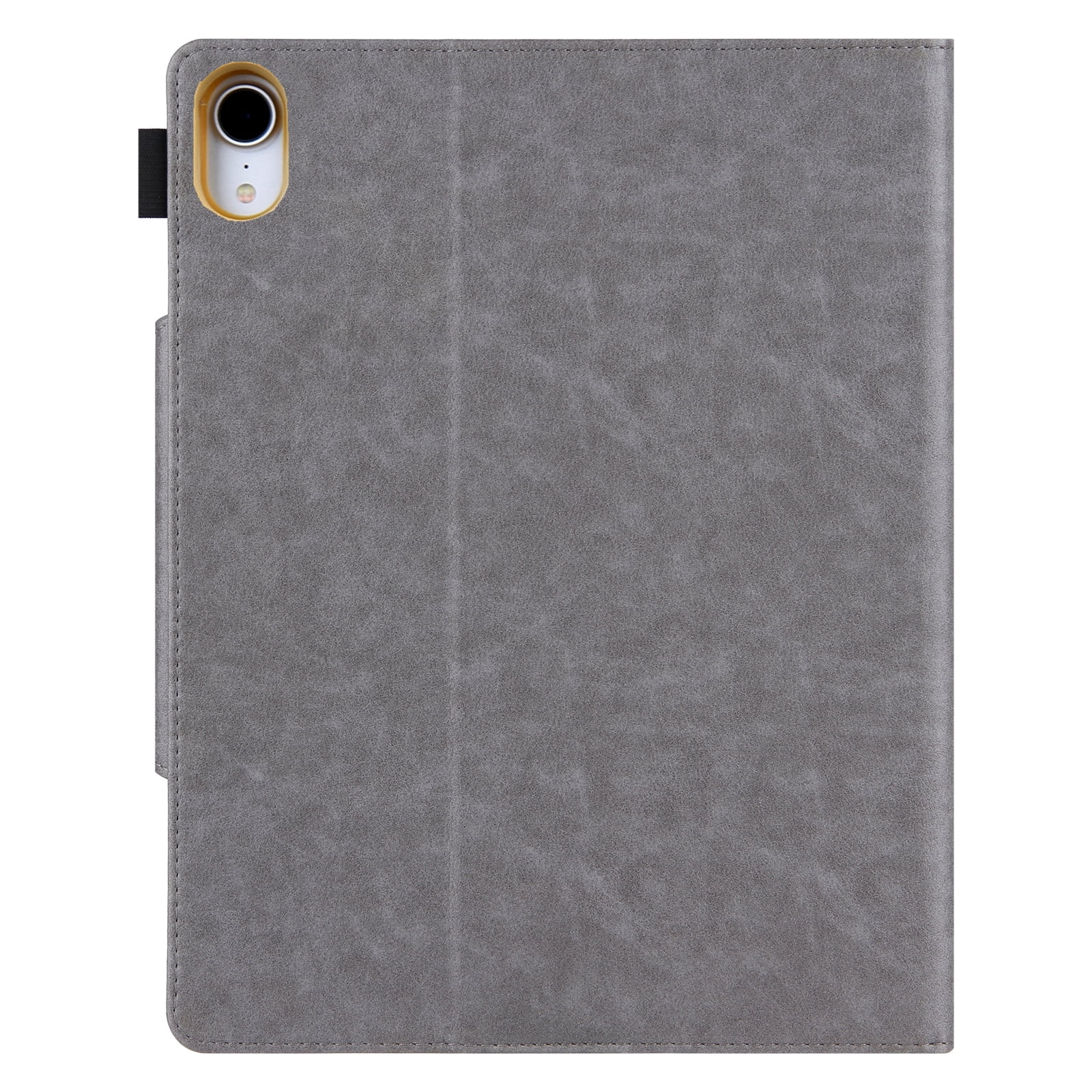 TECH CIRCLE for Apple iPad Pro 13-Inch M4 Case 2024, PU Leather Folio Case with Auto Sleep Wake & Stand Function, Built-in Pencil Loop & Card Slots & Pocket, Protective Durable Slim Cover, Gray