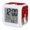 Red, variant on Blue Truck Christmas Digital Alarm Clock for Bedrooms, Smart LED Alarm Clock with 7 Color Changing Night Light, Xmas Balls Snowflake Vintage Silent Wake Up Clocks for Sleep Study Cooking 3.2"x3.2"