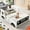 White + Pine, variant on [Luckynote]Full Size Classic Car-Shaped Platform Bed with Wheels,Blue
