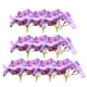 thumbnail image 1 of 10 cabezas de flores artificiales de hortensia de seda de 10 cm para decoración de bodas DIY Rosa púrpura, 1 of 9