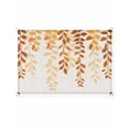 thumbnail image 2 of Sun Shade Sail 12x16Ft Plants Leaves Farmhouse Style Gradient Yellow Orange Uv Block Sunshade Canopy Outdoor Shade Cover Rectangle Shade Cloth For Patio Garden Yard Deck Pergola, 2 of 6
