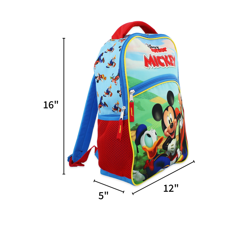 Disney Mickey Doll Backpack Cartoon Cute Women's Backpack Student Schoolbag  Large Capacity Fashion Leisure Travel Backpack