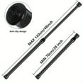 thumbnail image 4 of 6 Pack 28-48 Inch Spring Tension Rods, No Drill Adjustable Curtain Rod for Window Closet Storage, Space Saving Sturdy Spring Loaded Rod, 4 of 8