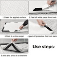 thumbnail image 3 of SUGARDAY Non Slip Rug Gripper 20 PCS for Hardwood Floor Carpet Tile Rug Pad Carpet Tape Grippers, 3 of 7