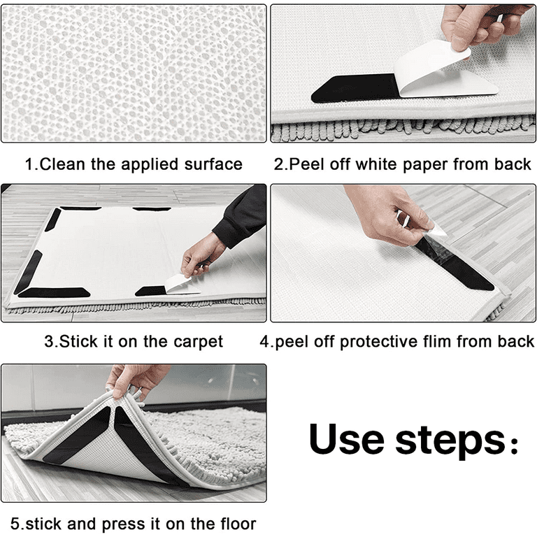 Rug Gripper,rug Tape Hardwood Floor Carpet Tape Non Slip Rug Pads