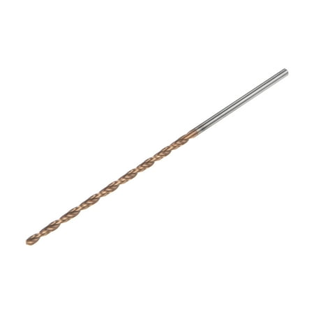 

Uxcell 2.5mm Dia 100mm Long Length Titanium Coated K35 Tungsten Carbide Twist Drill Bits