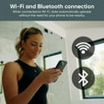 thumbnail image 3 of Ultra, Smart Scale with 4.3" Color Display, Digital Bathroom Scale for Body Weight BMI Muscle Mass Composition, Wi-Fi & Bluetooth Body Fat Scale with Heart Rate, 400 lbs (Black), 3 of 8