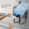 thumbnail image 5 of ABPETE Metal 5 Gallon Water Jug Stand Dispenser with 2.15 Inch Dustproof Valve,Non-Slip Drinking Water Cooler Rack with Reusable Spout, 5 of 7