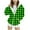 Green, variant on BFHHYA Girls' Plaid Print Sweatshirt Jacket Kid Tween Oversized Hoodie Zip-Up Drop Shoulder Sweatshirt with Pockets (4-15 Years)