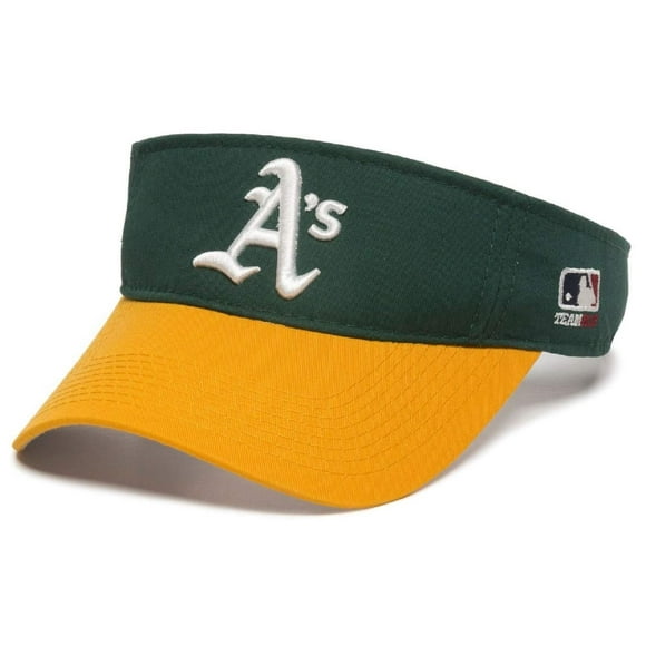OC Sports Oakland Athletics A's MLB Bicolore Golf Visière de Soleil Chapeau Casquette Adulte Homme Ajustable