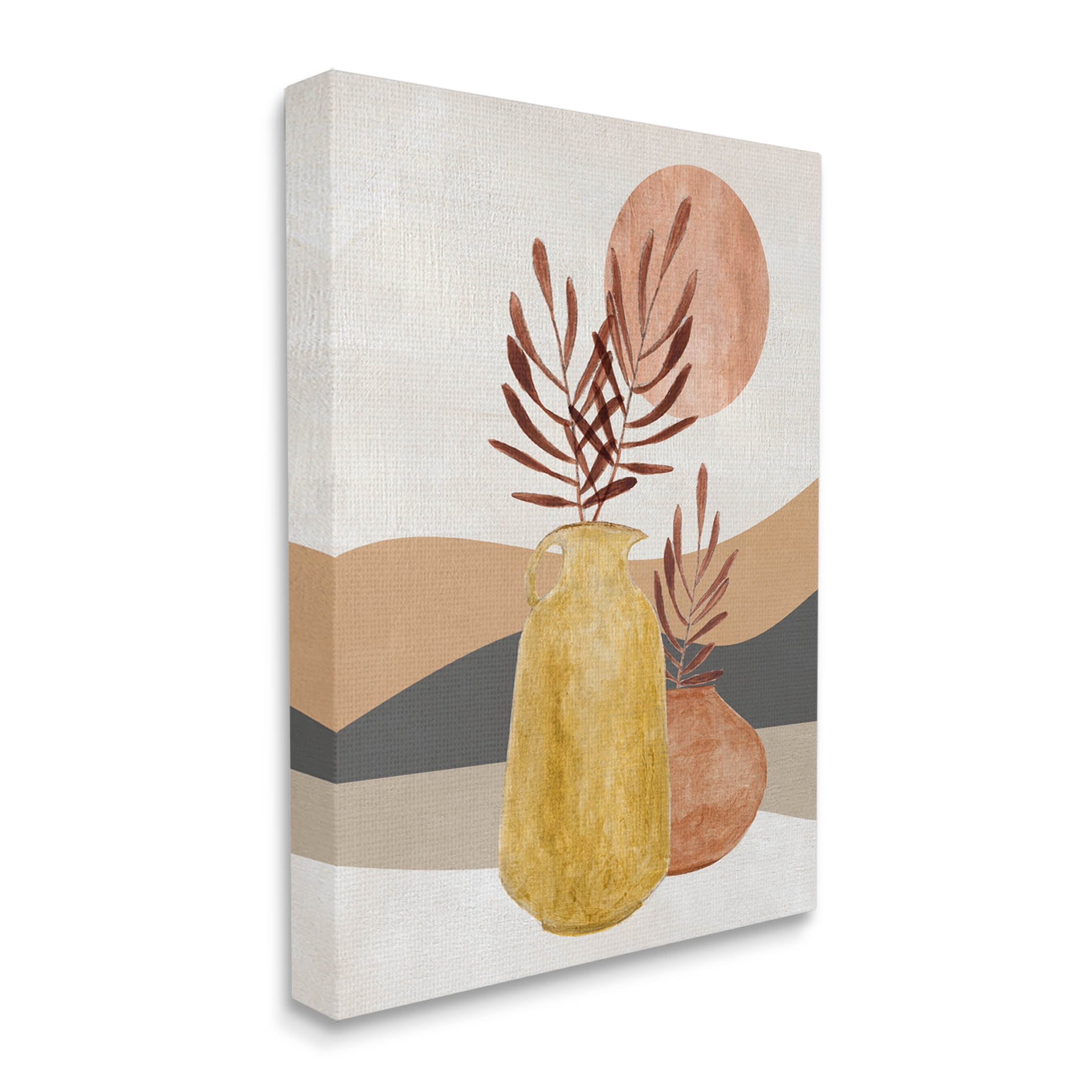 Boho Desert Plant Botanicals Botanical & Floral Graphic Art Gallery Wrapped Canvas Print Wall Art