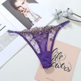 thumbnail image 4 of Lencería sexy para mujer Estampado de flores Calzoncillos de encaje sin costuras Bragas Tanga Ropa interior Fridja nalpqowj14204, 4 of 9