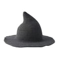 thumbnail image 6 of LILIYA Halloween Witch Hat for Women Wide Brim Foldable Halloween Wool Hats for Dress Up Party Performance Cosplay Costume Accessory 2026, 6 of 7