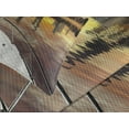 thumbnail image 4 of Ambesonne Travel Quilted Bedspread Set 3 Pcs, Kuwait Cityscape, Queen Size, Multicolor, 4 of 5