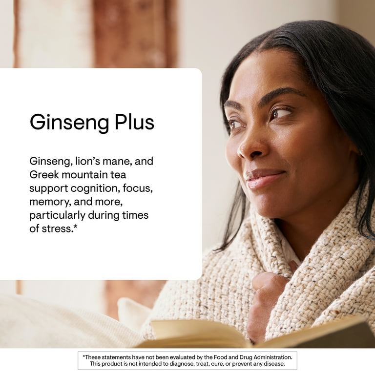 THORNE - Ginseng Plus - Supports Focus, Cognition, Memory