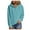 Mint Green, variant on Towmus Half Button Womens Hoodies Waffle Knit Long Sleeve Drawstring Hooded Sweatshirts for Woman With Pocket