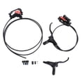 thumbnail image 2 of Hydraulic Disc Brake Caliper, Aluminum Alloy Stable Disc Brake Set Front and Rear  for Off Road Cycling, 2 of 7