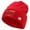 Red, variant on U.S. Army Retired Embroidered Long Knitted Beanie - Black OSFM