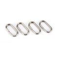 thumbnail image 2 of Anillos Divididos De Pesca, 100 Piezas Kit De Anillos Divididos De Acero Inoxidable Anillos Partidos Ovalados De Gran Resistencia Conector De Aparejos De Pesca De Carpa A Presión, 2 of 8