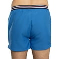 thumbnail image 4 of Fila Hightide 4 Terry Pocket Stripe Shorts, Blue, 4 of 5