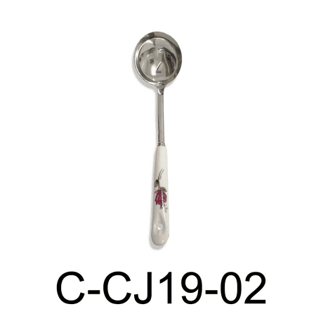 

Ladle with Flower Design