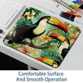 thumbnail image 6 of Toucan Square Desk Mat Mousepad, 8.3x9.8 Inch Non-Slip Rubber Bottom, Printed Gaming Mousepad for Office and Gaming, 6 of 6