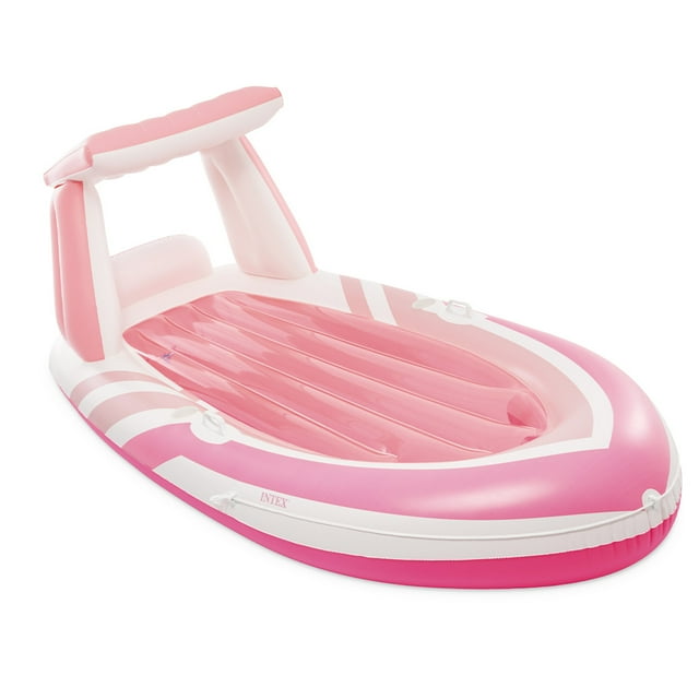 Figura Inflable en forma de Lancha Rosa