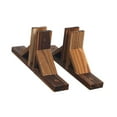 thumbnail image 4 of S SERENABLE 2x Garden Fence Base Shelf Triangle Picket Brackets Room Divider Support Feet M, 4 of 9