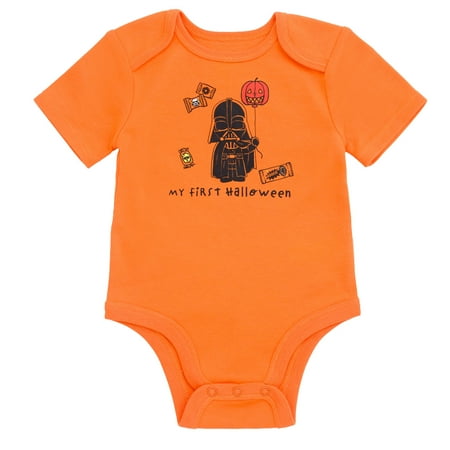 STAR WARS Darth Vader Halloween Bodysuit Newborn to Infant