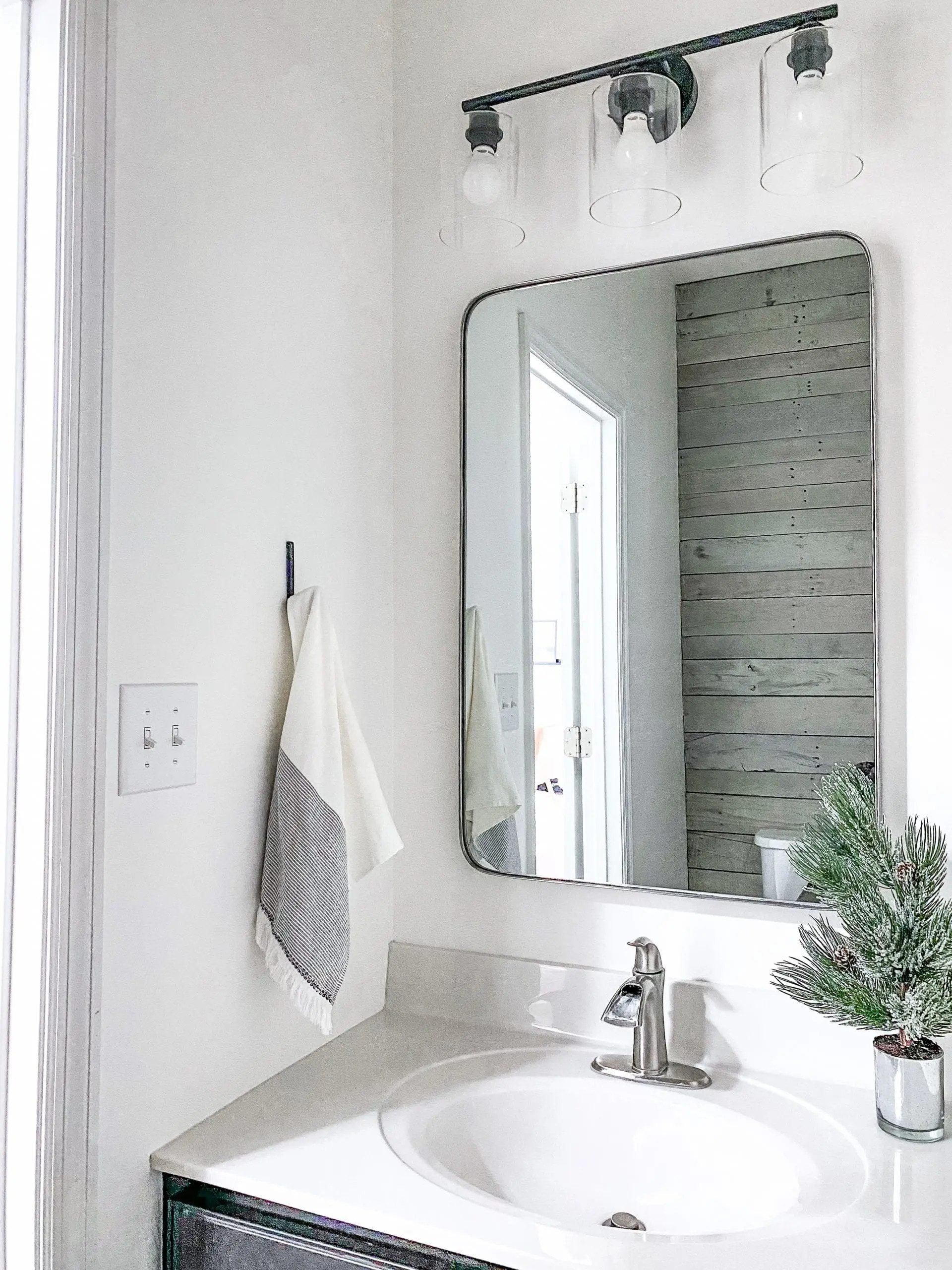 Streamline Rounded Edge Wall Mirror - 24W x 36H