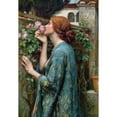 thumbnail image 3 of John William Waterhouse 18x24 Black Modern Framed Museum Art Print Titled - The Soul of the Rose (1908), 3 of 5