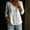 Light green, variant on 3/4 Length Sleeve Womens Tops Boho Tops for Women Womens Tops Work Tops Summer Blouses Summer Shirts Linen Shirts Blouses for Women Dressy Casual Plus Size Summer Tops Plus Size Tunic Tops Blue S