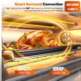 thumbnail image 3 of Horno de sobremesa Nuwave Bravo Pro 21 qt 10 en 1, temperatura de hasta 230 °C, 3 of 8