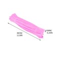 thumbnail image 2 of 100PCS Pipe Cleaners Pipe Cleaners Crafts Pipecleaners Crafts Pipe Cleaners for Crafts Pipe Cleaners Candy Color Pipe Cleaners Set for DIY Arts Crafts Decoration, 2 of 5