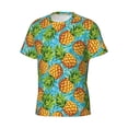 thumbnail image 3 of Rocae Pineapple for Men's Moisture-Wicking Crew Tee - T-Shirt for Sports, Outdoor Activities, and Casual WearMedium, 3 of 9