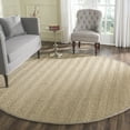thumbnail image 3 of SAFAVIEH Natural Fiber Maisy Solid Area Rug, Natural/Grey, 8' x 8' Round, 3 of 11
