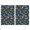 Pioneer Flower Floral Print Pattern-3, variant on 2 Pcs Pioneer Flower Floral Print Pattern Kitchen Towels, Funny Microfiber Dish Towel Set, 18" X 26" Tea Towels