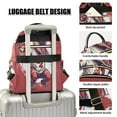 thumbnail image 4 of Dinosaur Baseball Travel Laptop Backpack Casual Daypack Lightweight Bookbag Compartment for Business, 4 of 7