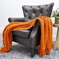 thumbnail image 2 of Home Soft Things Fluffy Throw - Burnt Orange - 50" x 60", 2 of 4