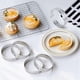 thumbnail image 4 of Paquete de 8 Anillos de Tarta de Acero Inoxidable de 2,4 Pulgadas, Anillo de Mousse de Pastel Perforado, 4 of 5