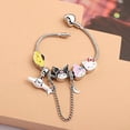 thumbnail image 4 of Charms Disney Stitch Pandora Plata 925 Charm Hello Kitty Animal Caricatura Para Pulsera Joyería de Dibujos Animados, 4 of 4