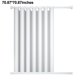 thumbnail image 3 of Shower Curtain Moisture-resistant And Waterproof Polyester Shower Curtain:Elegant Waffle Design Polyester And Metal, 3 of 8