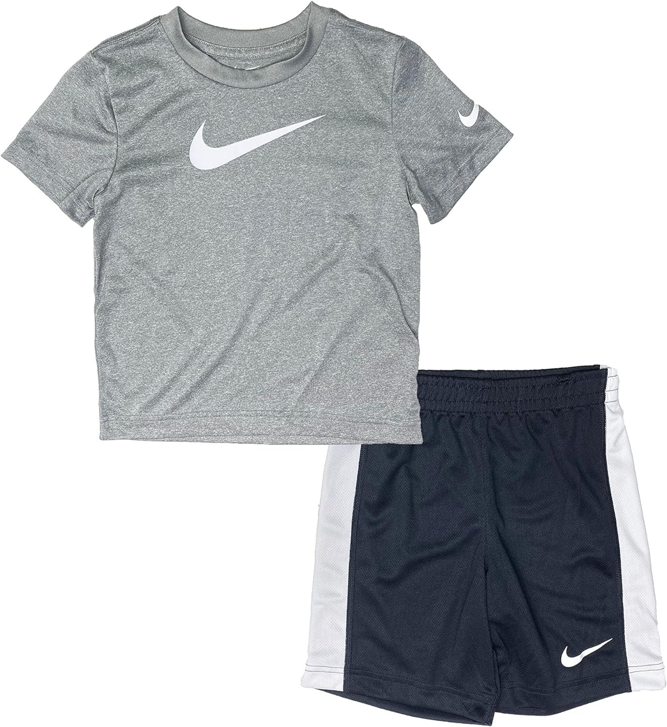 Nike Boys Dri Fit T Shirt & Shorts 2 Piece Set Black66F024-023