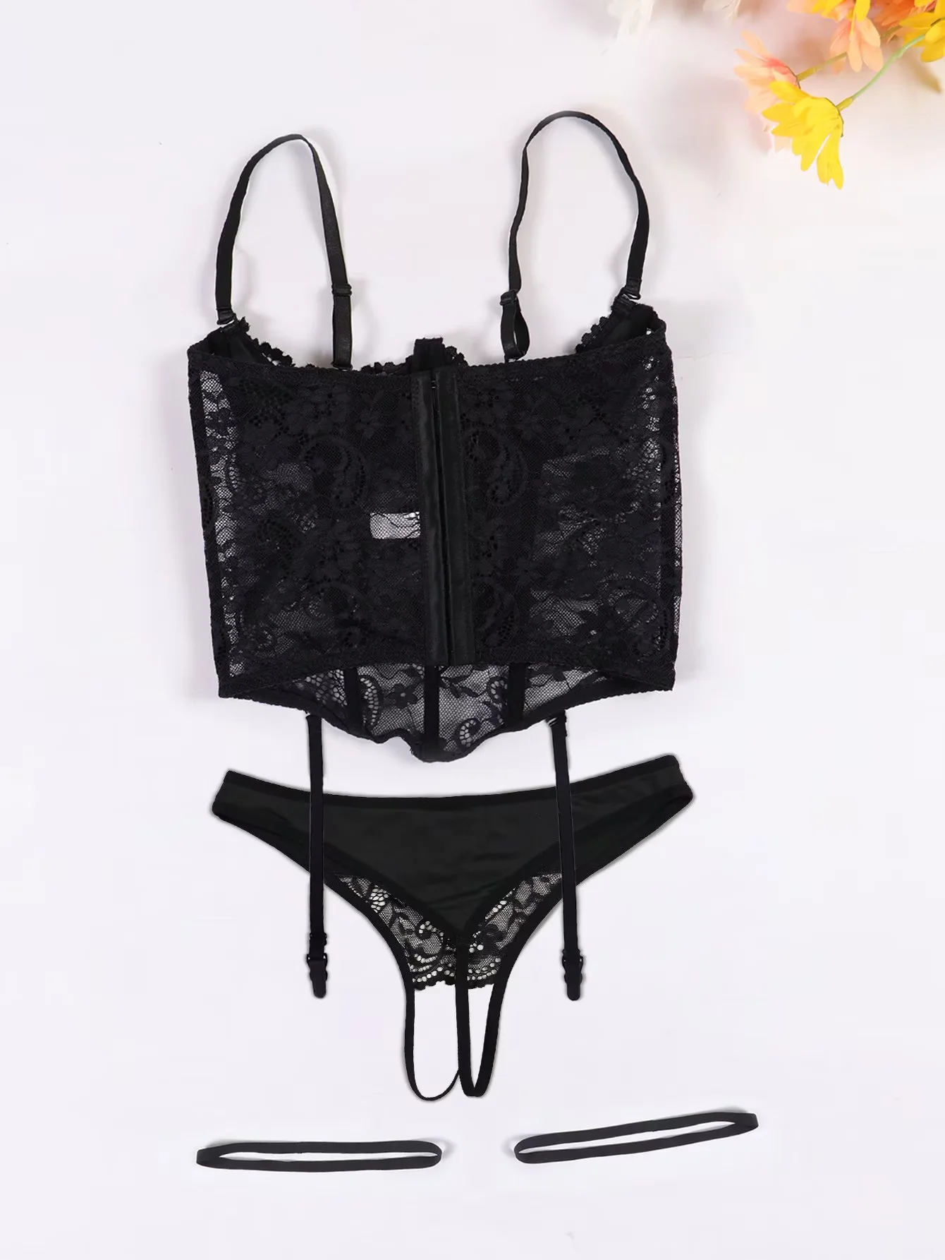 Minimalist Premium Cut Out Cup 3-Piece Set, Slimming Non-Tight, Daily Essential Lingerie