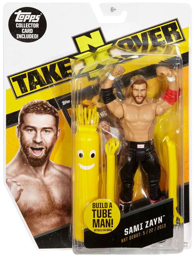 NEW WWE Mattel Hideo Itami NXT Takeover Exclusive Figure Build a Tube Man 